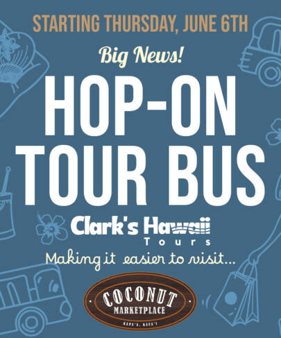 Discover the New Hop-On Tour Bus Stopping at Coconut Marketplace!