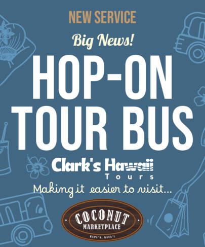 Discover the New Hop-On Tour Bus Stopping at Coconut Marketplace!